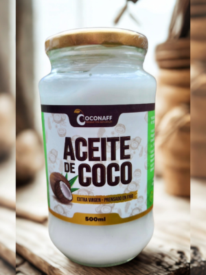 Aceite de coco 500ml aceite de coco prensado en frio elaborado en Ecuador