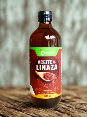 aceite de linaza prensado en frio elaborado en ecuador