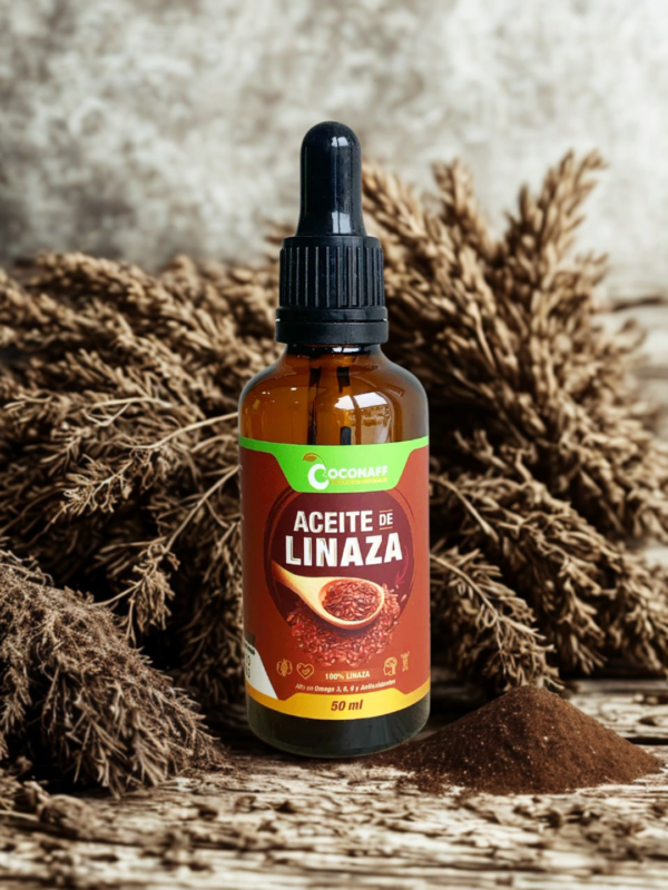 aceite de linaza prensado en frio elaborado en ecuador